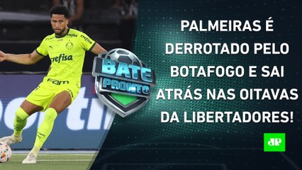 Download Video: Palmeiras PERDE pro Botafogo e SAI ATRÁS na Libertadores; Flamengo e SPFC JOGAM HOJE! | BATE-PRONTO