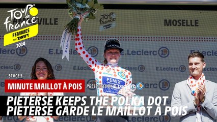 E.Leclerc Polka Dot Jersey Minute - Stage 5 - Tour de France Femmes avec Zwift 2024