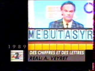 Des chiffres et des lettres - 1989