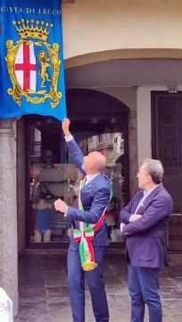 Lecco, anti auguri all'abate Antonio Stopani: una targa per il suo bicentenario