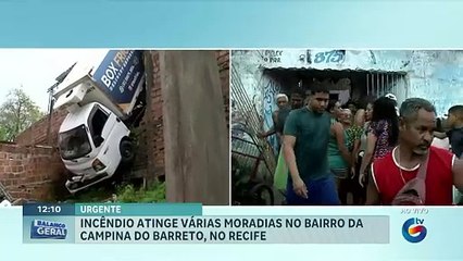 Incêndio atinge casas em ocupação na Campina do Barreto (1)