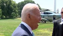 Biden says Trump should ‘get a job’ in response to criticism over economy