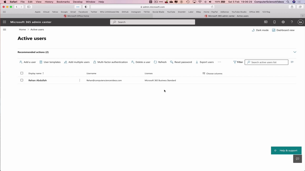 How to CREATE a New Microsoft Office 365 Account for Admin For Business On a Mac - Basic Tutorial
