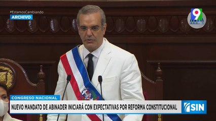 Segundo periodo de Abinader iniciará en medio de expectativas| Primera Emisión SIN