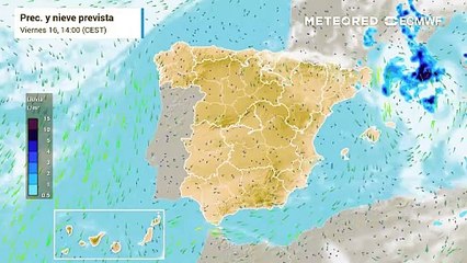 Tras la DANA el tiempo se estabiliza en la mayor parte del país para el fin de semana, salvo en el tercio norte por la llegada de un nuevo frente atlántico