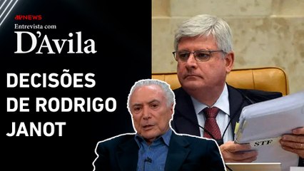 Temer sobre denúncias do judiciário: "Reagi juridicamente" | ENTREVISTA COM D'AVILA