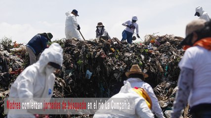 Madres comienzan jornadas de búsqueda en el río La Compañía