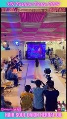 NK Fashion Fiesta 2024 Sponsored by Hair Soul Onion Herbal Oil | Shorts 12  #fashionshow #nkproductionpakistan #nkfashionfiesta2024