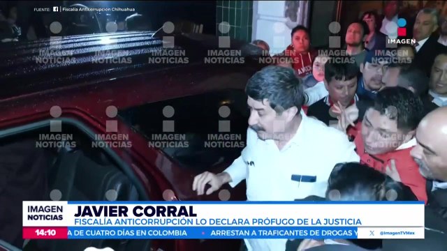 Autoridades señalan que Javier Corral es considerado prófugo de la justicia