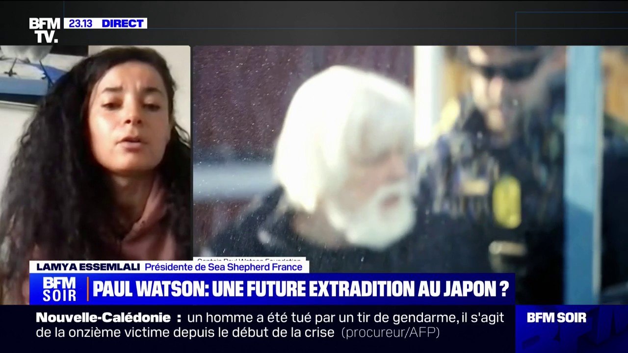 Lamya Essemlali (présidente de Sea Shepherd France): "Le Japon n'est pas dans une démarche de justice, mais dans une démarche de vengeance vis-à-vis de Paul Watson"