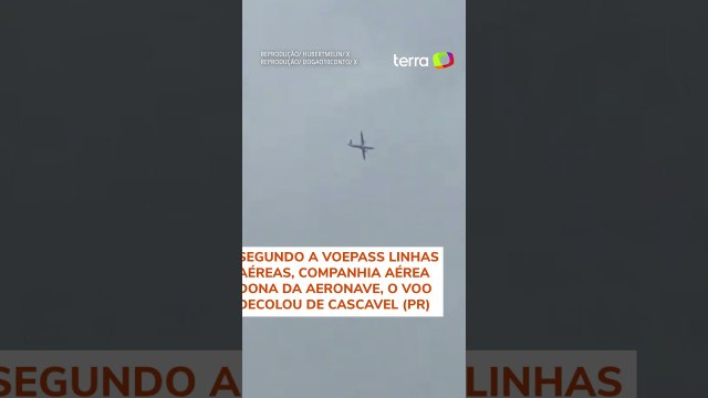 Novas imagens detalham queda de avião que levava 62 pessoas em Vinhedo #vinhedo