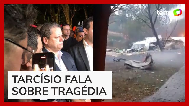 Tragédia em Vinhedo: Tarcísio de Freitas afirma que corpos das vítimas serão levados para São Paulo