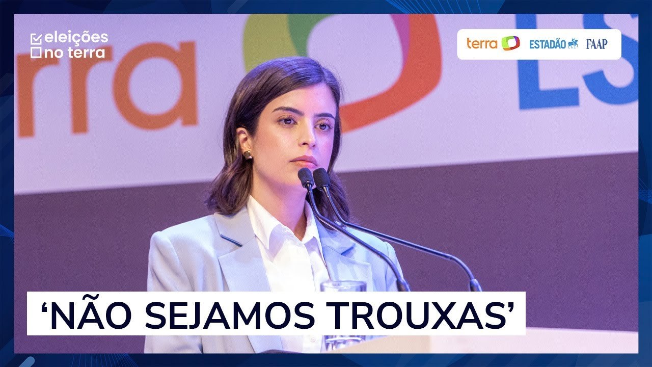 Tabata Amaral provoca Marçal sobre ligação com o crime organizado: 'Pesquisem a condenação dele'