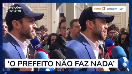 Marçal critica prefeitura de SP e diz que paulistas vivem em “campo de concentração”