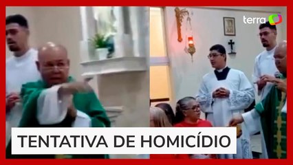 Homem invade missa para pedir ajuda após ser esfaqueado em Alagoas