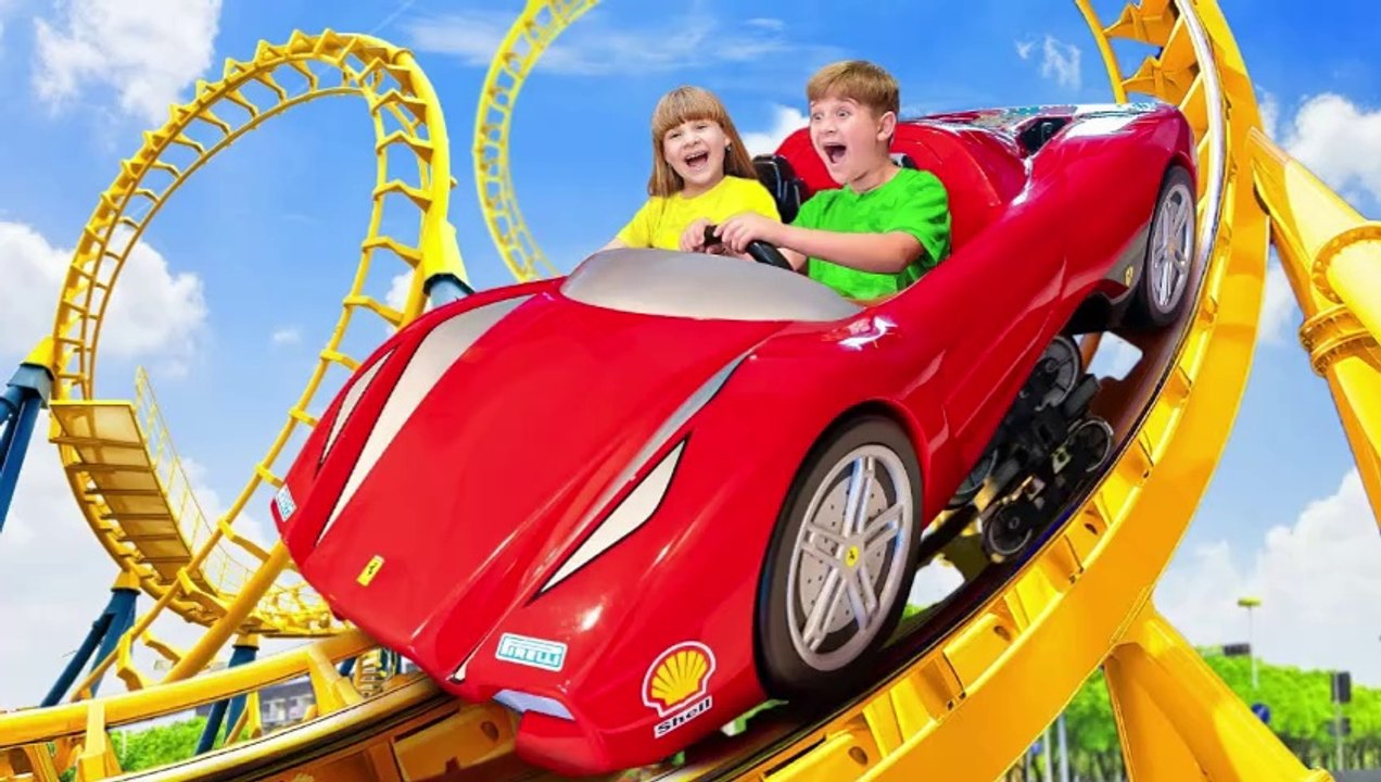 Diana and Roma visited Ferrari World Theme Park 2024