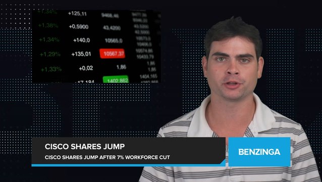 Cisco Shares Jump After Announcing 7% Workforce Reduction Amid Restructuring