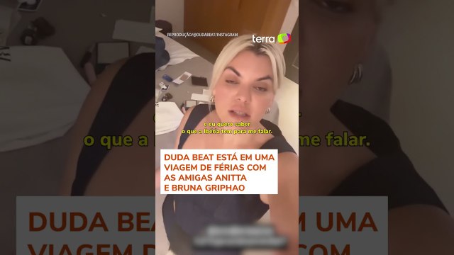 Cantora Duda Beat denuncia roubo de itens de luxo da sua mala em viagem à Grécia