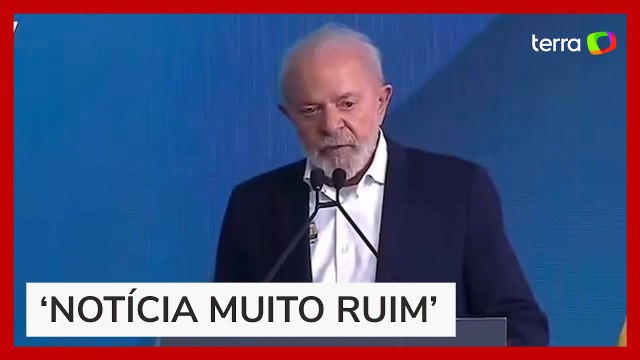 Lula pede um minuto de silêncio para vítimas da queda de avião em Vinhedo (SP)