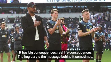 Kompany offers lengthy response to video of him arguing with Burnley players