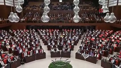 Filistin Devlet Başkanı Abbas, TBMM Genel Kurulu’nda Konuştu