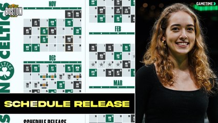 LIVE: Celtics schedule release + Sam Hauser talks running it back | You Got Boston w/ Noa Dalzell