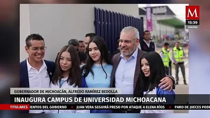 Gobierno de Michoacán inaugura campus Zamora en la UMSNH con inversión de 92 millones de pesos