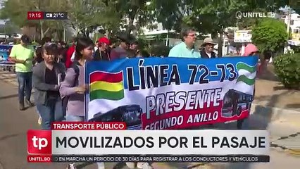 Transporte público anuncia movilizaciones en caso de no ser recibidos por el alcalde Fernández
