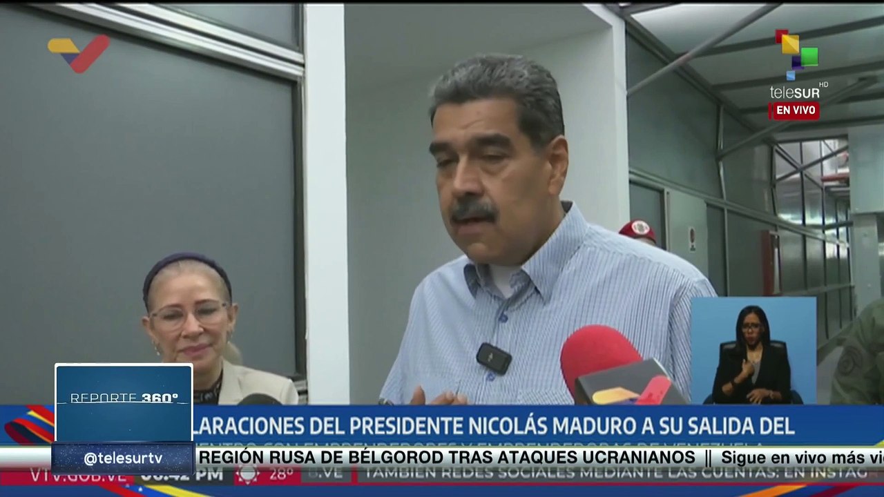 Presidente de Venezuela rechaza injerencia de países en asuntos internos de la nación