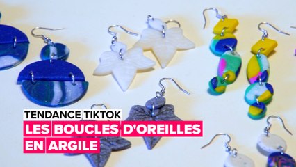 Tendance TikTok : les boucles d'oreilles en argile