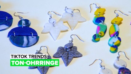 TikTok Trends: Ton-Ohrringe