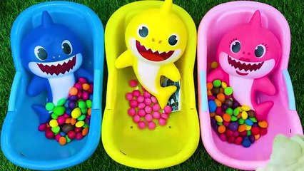 Satisfying ASMR l Magic Bathtubs with Rainbow Kinetic Sand M&M's & Skittles Candy Mixing Cutting