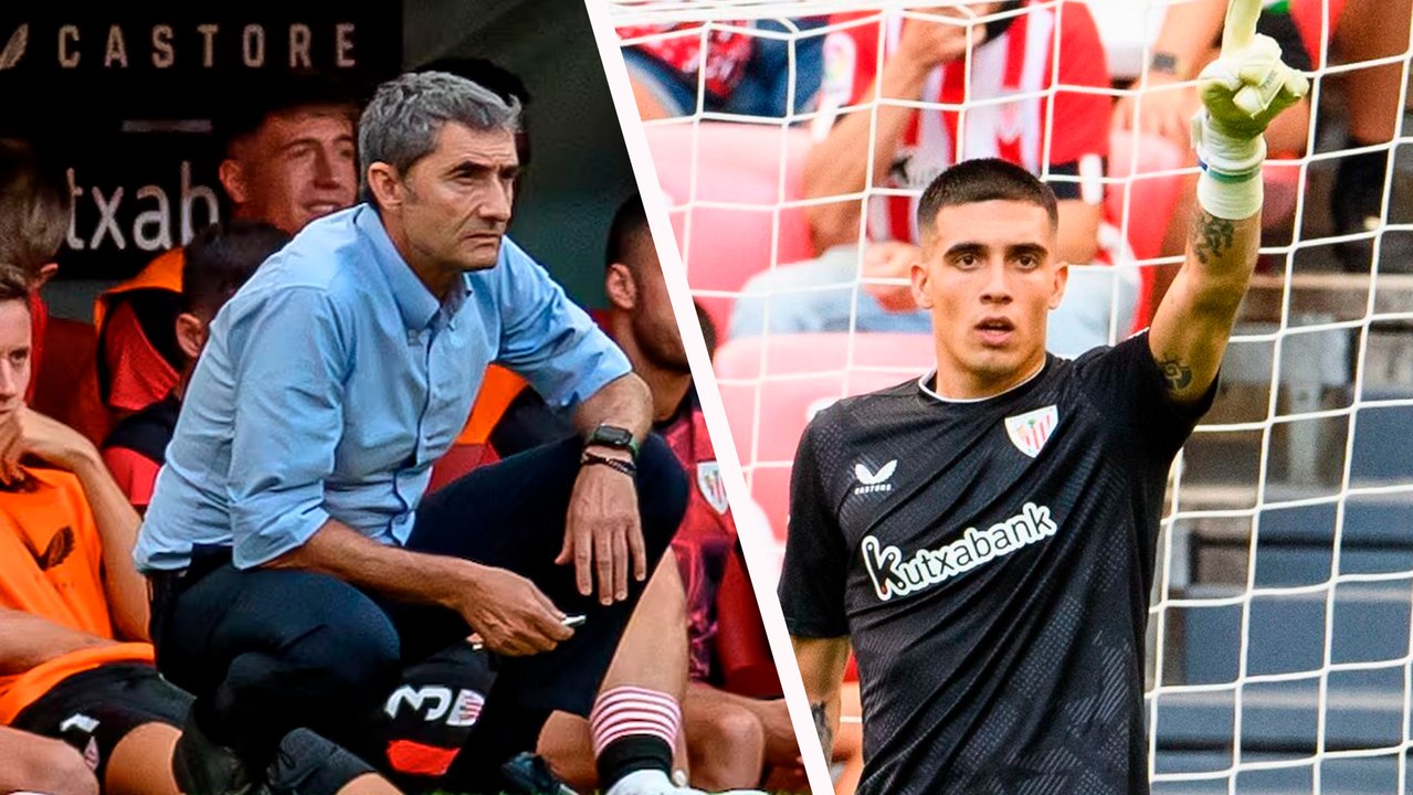 Valverde se deshace en elogios hacia Alex Padilla tras su debut con Athletic en LaLiga: "Nos ha salvado de un gol cantado"