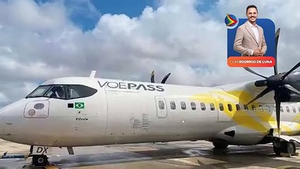 AVIÃO da VOEPASS sofre PANE e precisa fazer pouso de emergência