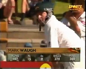 Unusual & controversial cricket umpire decision- Mark Waugh hit wicket vs South Africa 3rd test 1998