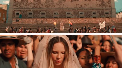 Belinda sorprende con adelanto de su nuevo video 'La Mala', en la Alhóndiga de Granaditas... ¡y sin cejas!