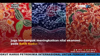 Lestari Moerdijat Dukung Motif Batik Kudus Dapatkan Hak Paten HAKI