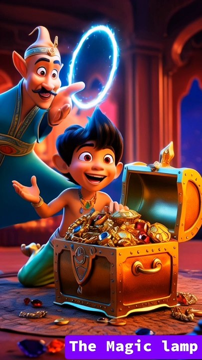 Wishes in the Glow: Legends of the Magic Lamp"