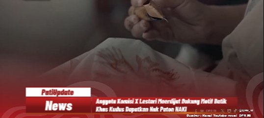 Anggota Komisi X Lestari Moerdijat Dukung Motif Batik Khas Kudus Dapatkan Hak Paten HAKI