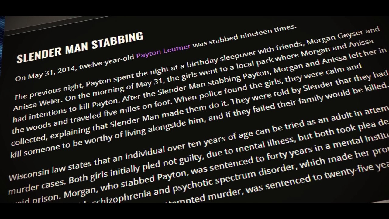 THE FACELESS URBAN LEGEND ｜｜ THE TALE OF SLENDERMA..