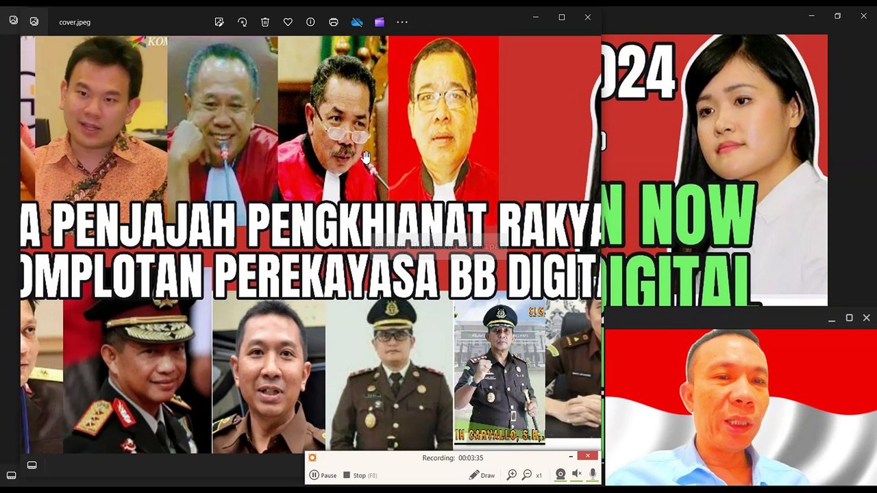 PENJAJAH ZAMAN NOW: MUHAMMAD NUH AL-AZHAR DAN CHRISTOPHER HARIMAN RIANTO PEREKAYASA VIDEO CCTV!