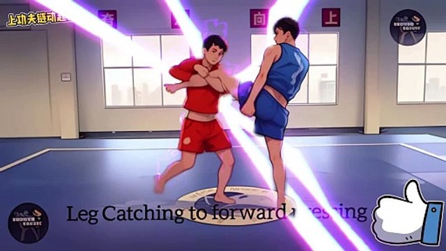 Winning with one move! Teaching leg hugging and throwing techniques in grappling, learning self-defense and self-defense!
