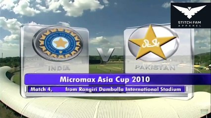 India Vs Pakistan Highlights Asia Cup 2010