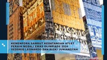 Kemenpora Sambut Kedatangan Atlet Peraih Medali Emas Olimpiade Paris 2024