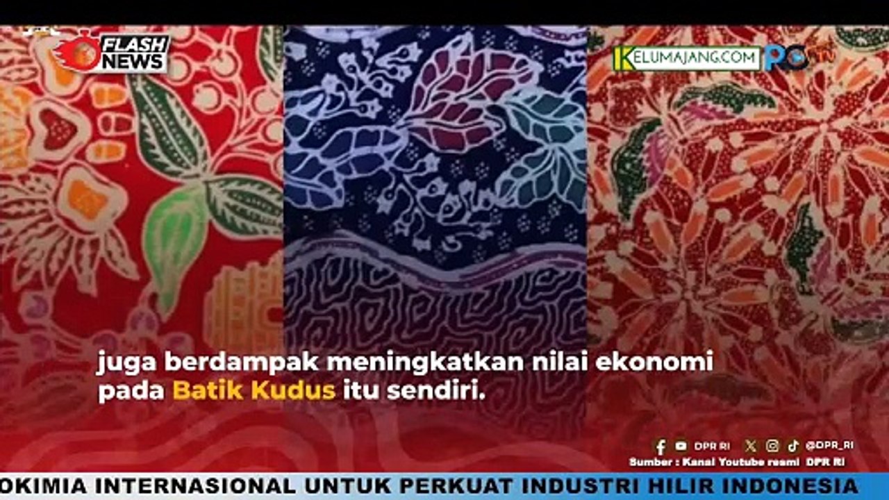 Lestari Moerdijat Dukung Motif Batik Kudus Dapatkan Hak Paten Haki