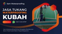 Telp/Wa 0821 3435 8787 Jasa Waterproofing Kubah Beton Masjid Bergaransi