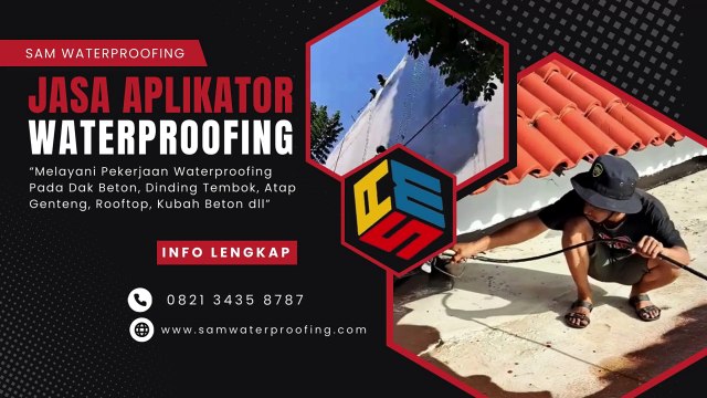 Telp/Wa 0821 3435 8787 Jasa Aplikator Waterproofing Berpengalaman