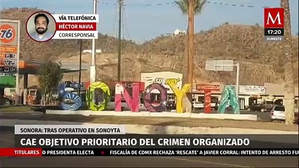En Sonora, detienen a objetivo prioritario del crimen organizado