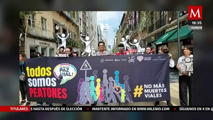 Organizaciones civiles piden a las autoridades de la CdMx que se apruebe la 'Ley de Movilidad Vial'