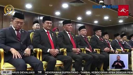 Momen Bamsoet Tanya Kehadiran Bahlil saat Sapa Ketua Umum Parpol di Sidang Tahunan MPR